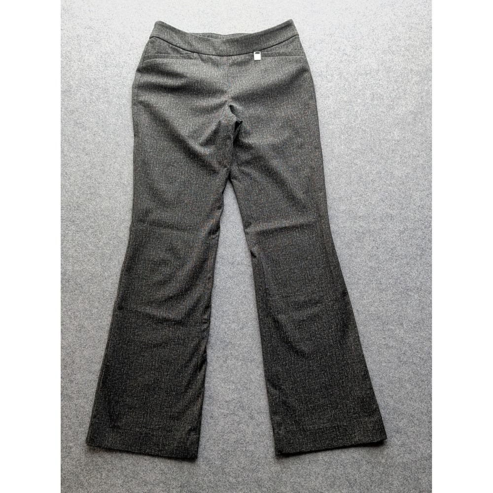 7th Avenue Suiting Collection New York & Company Women's XS  Pants Flared Gray